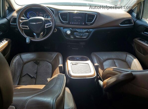 2C4RC1GG1JR354365 2018 CHRYSLER PACIFICA Белый Вид панели приборов
