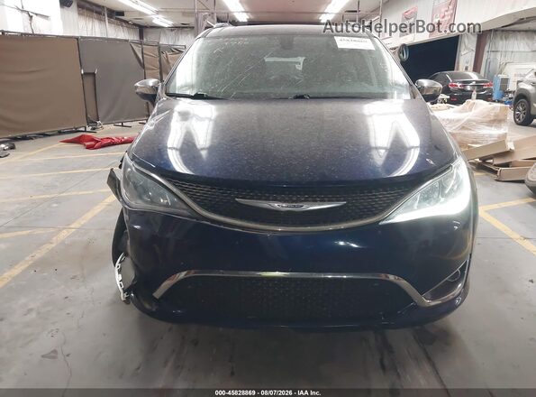 2C4RC1GG1KR569780 2019 CHRYSLER PACIFICA Blue Widok z przodu