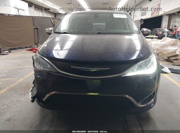 2C4RC1GG1KR569780 2019 CHRYSLER PACIFICA Blue Widok zestawu wskaźników
