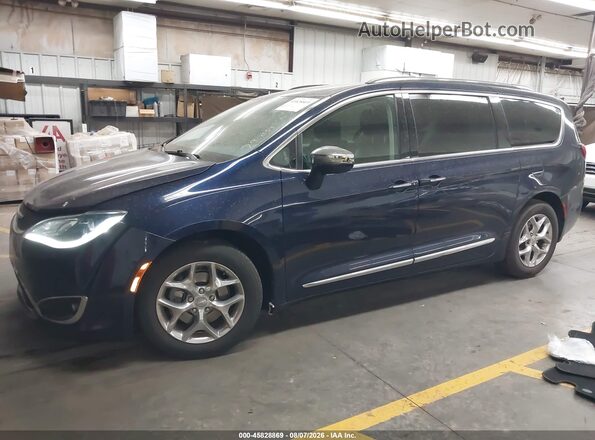 2C4RC1GG1KR569780 2019 CHRYSLER PACIFICA Blue Widok wnętrza 360 stopni