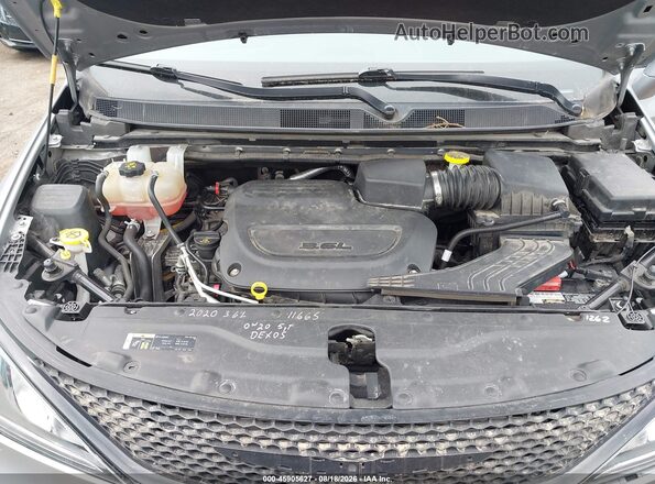 2C4RC1GG1LR177464 2020 CHRYSLER PACIFICA Silver Widok z tyłu