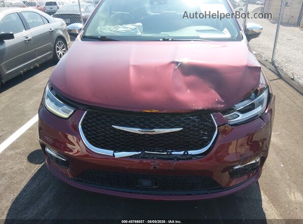2C4RC1GG1PR509232 2023 CHRYSLER PACIFICA Burgundy Вид спереду
