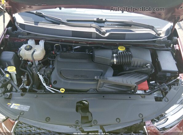 2C4RC1GG1PR509232 2023 CHRYSLER PACIFICA Burgundy Вид ззаду