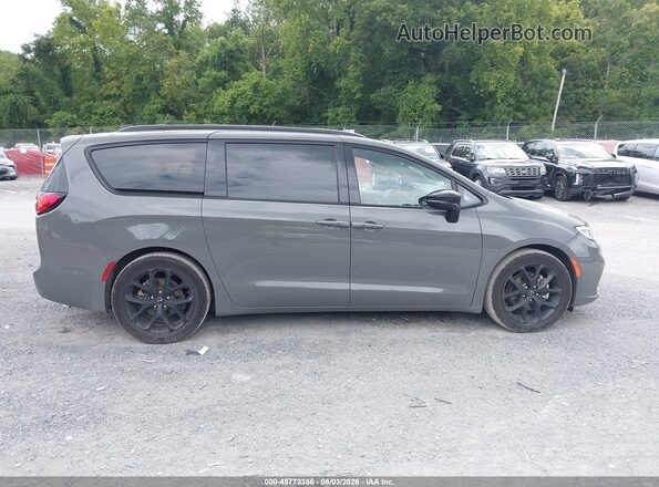 2C4RC1GG1SR552350 2025 CHRYSLER PACIFICA Gray Widok wnętrza z tyłu