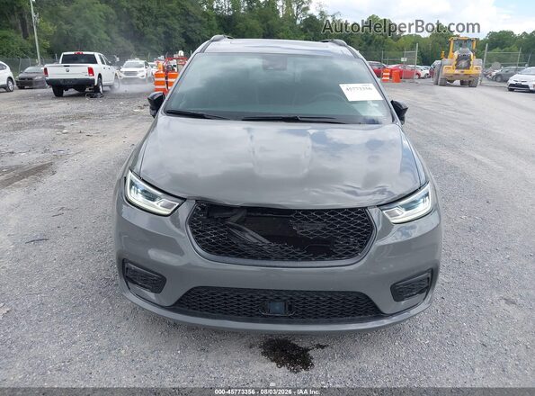 2C4RC1GG1SR552350 2025 CHRYSLER PACIFICA Gray Widok zestawu wskaźników