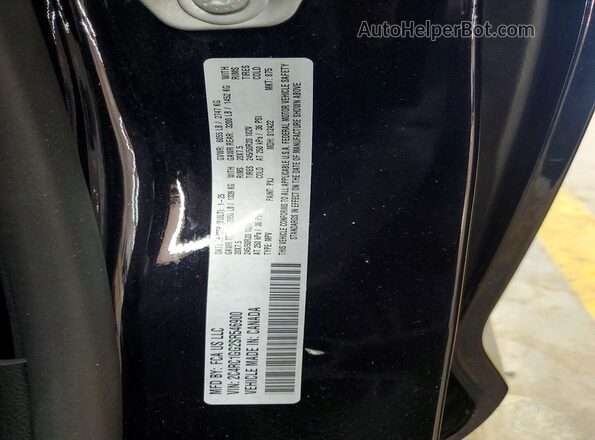 2C4RC1GG2SR546900 2025 CHRYSLER PACIFICA Black Engine compartment view