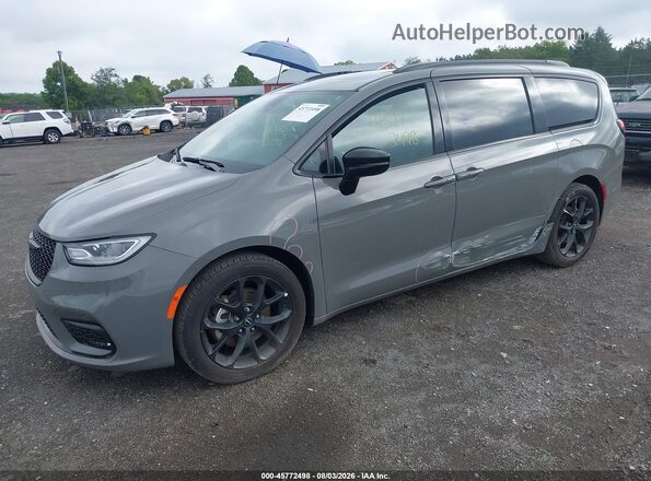 2C4RC1GG2SR566144 2025 CHRYSLER PACIFICA Серый Передняя левая четверть