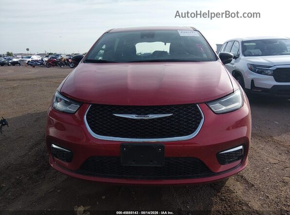 2C4RC1GG2TR178834 2026 CHRYSLER PACIFICA Red Սալոնի հետևի տեսք