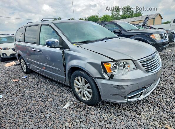 2C4RC1GG3GR177505 2016 CHRYSLER TOWN Silver Передня права чверть
