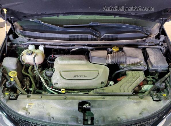 2C4RC1GG3LR290414 2020 CHRYSLER PACIFICA Black Widok komory silnika