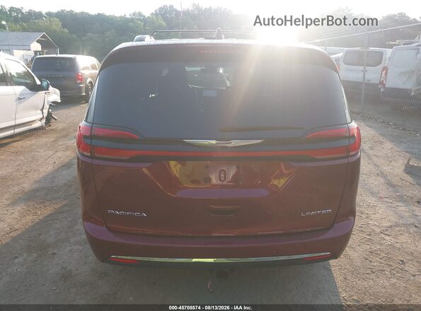 2C4RC1GG4NR104351 2022 CHRYSLER PACIFICA Burgundy 