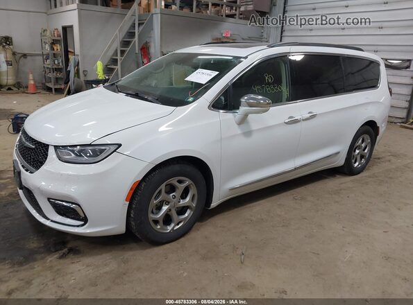 2C4RC1GG4NR178370 2022 CHRYSLER PACIFICA White Vista tres cuartos delantera izquierda