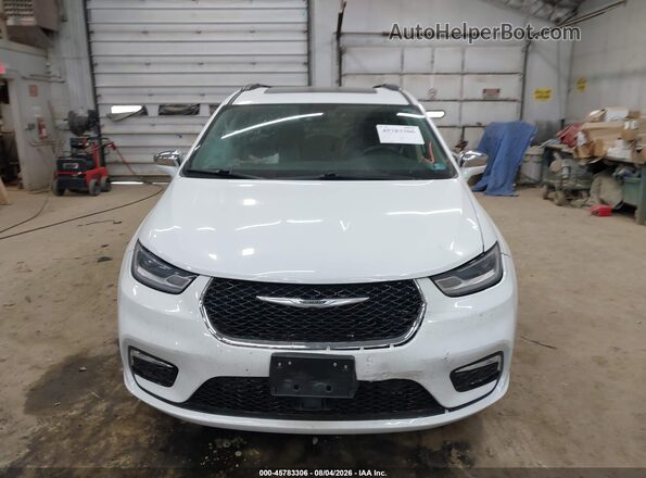 2C4RC1GG4NR178370 2022 CHRYSLER PACIFICA White Vista del cuadro de instrumentos