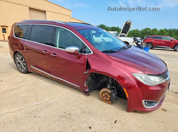 2C4RC1GG5HR650709 2017 CHRYSLER PACIFICA Burgundy წინა მარჯვენა