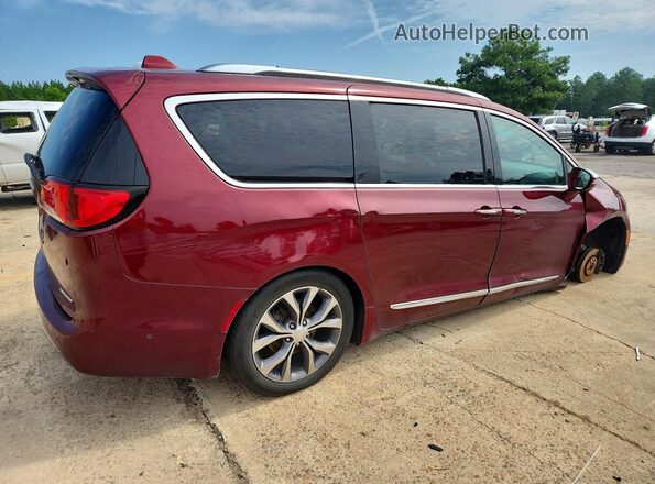 2C4RC1GG5HR650709 2017 CHRYSLER PACIFICA Burgundy უკანა მარჯვენა