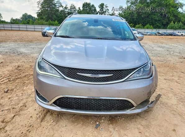 2C4RC1GG5JR245794 2018 CHRYSLER PACIFICA Silver წინა ხედი