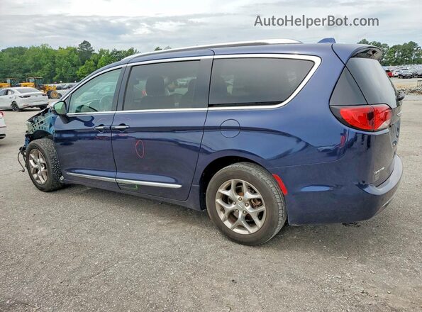 2C4RC1GG5JR273918 2018 CHRYSLER PACIFICA Blue Trasero izquierdo