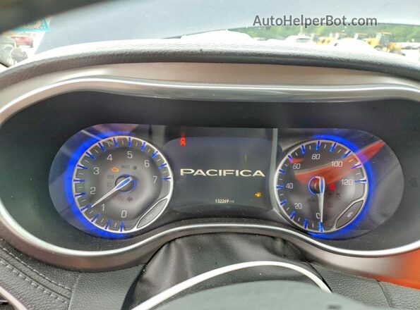 2C4RC1GG5JR273918 2018 CHRYSLER PACIFICA Blue Vista del cuadro de instrumentos