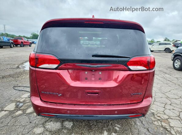 2C4RC1GG5JR289133 2018 CHRYSLER PACIFICA Бордовый Вид сзади