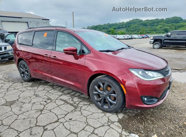 2C4RC1GG5JR289133 2018 CHRYSLER PACIFICA Бордовый Передняя правая четверть