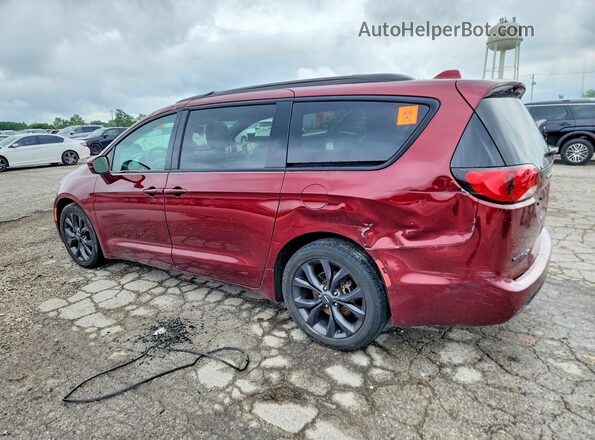 2C4RC1GG5JR289133 2018 CHRYSLER PACIFICA Бордовый Задняя левая четверть