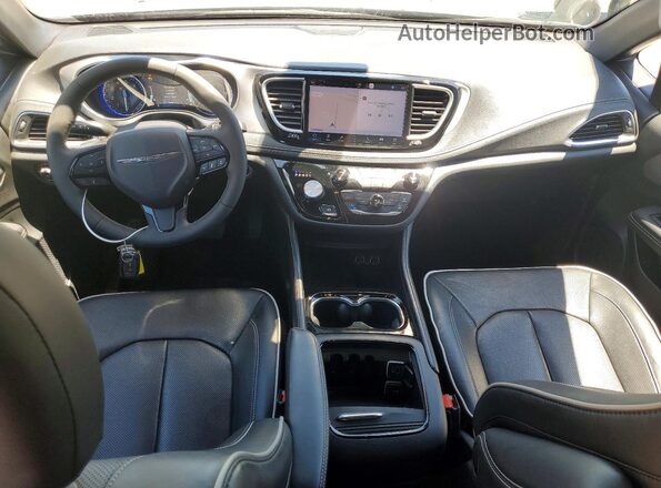 2C4RC1GG5SR582967 2025 CHRYSLER PACIFICA Синий Вид панели приборов