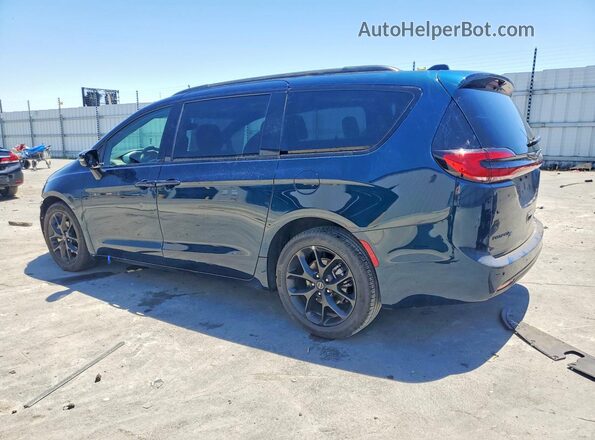 2C4RC1GG5SR582967 2025 CHRYSLER PACIFICA Синий Задняя левая четверть