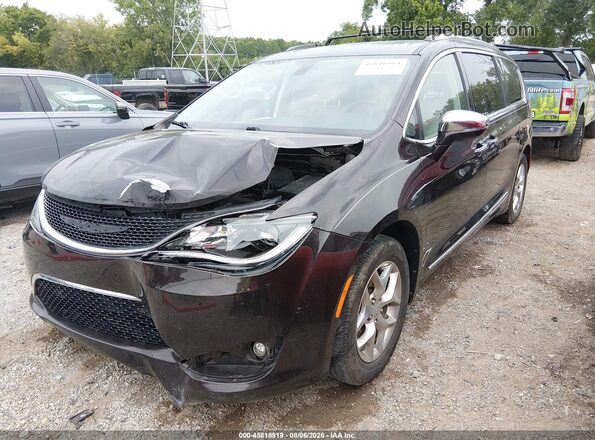 2C4RC1GG6HR525525 2017 CHRYSLER PACIFICA Black Vista tres cuartos delantera izquierda