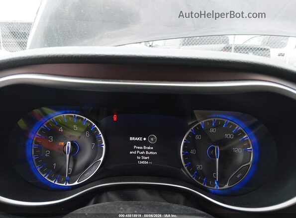 2C4RC1GG6HR525525 2017 CHRYSLER PACIFICA Black Vista de los asientos traseros