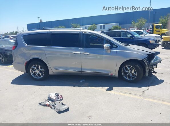 2C4RC1GG6JR320292 2018 CHRYSLER PACIFICA Silver Вид щитка приладів