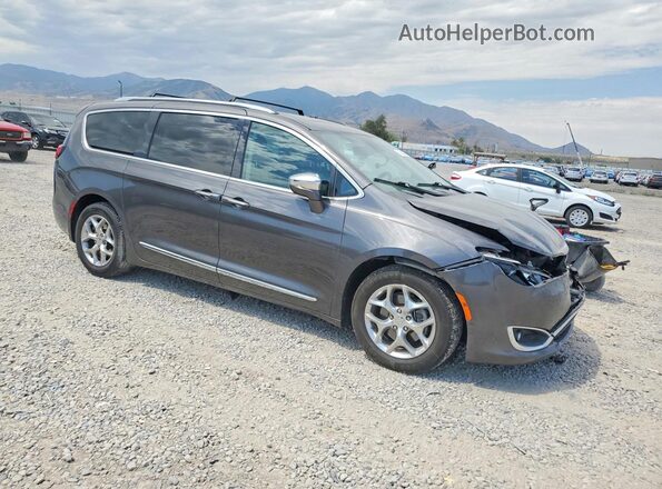 2C4RC1GG6JR357763 2018 CHRYSLER PACIFICA Gray Передня права чверть