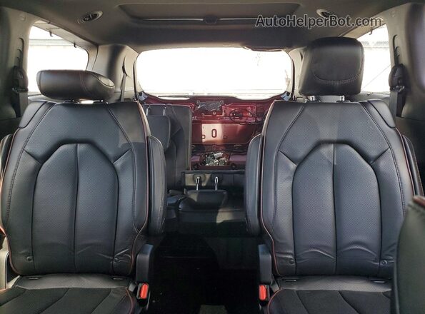 2C4RC1GG6LR101593 2020 CHRYSLER PACIFICA Red Вид задніх сидінь