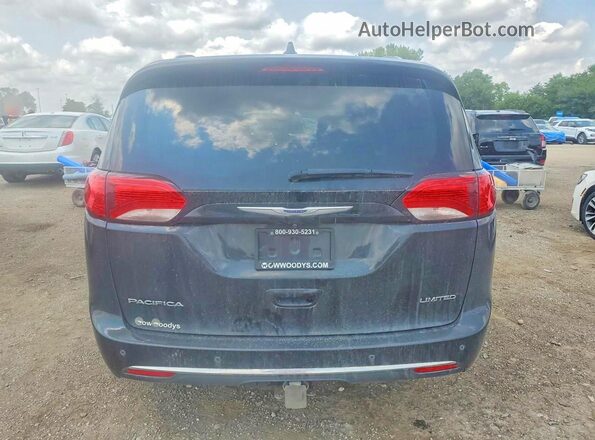 2C4RC1GG6LR240025 2020 CHRYSLER PACIFICA Black Rear view