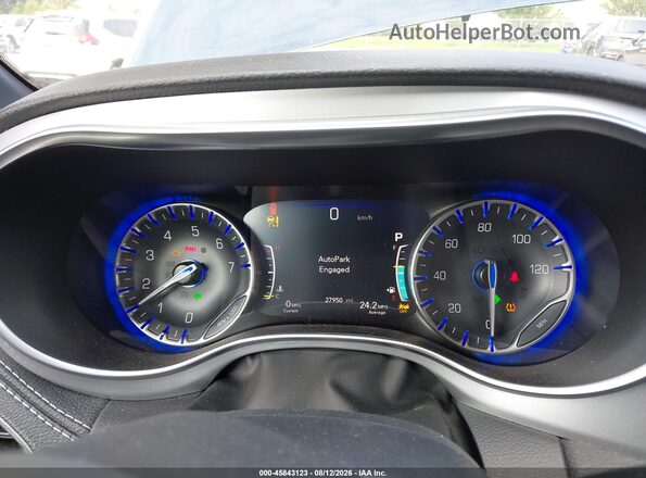 2C4RC1GG6SR515150 2025 CHRYSLER PACIFICA Blue Rear seats view
