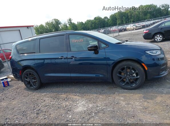 2C4RC1GG6SR515150 2025 CHRYSLER PACIFICA Blue Rear interior view