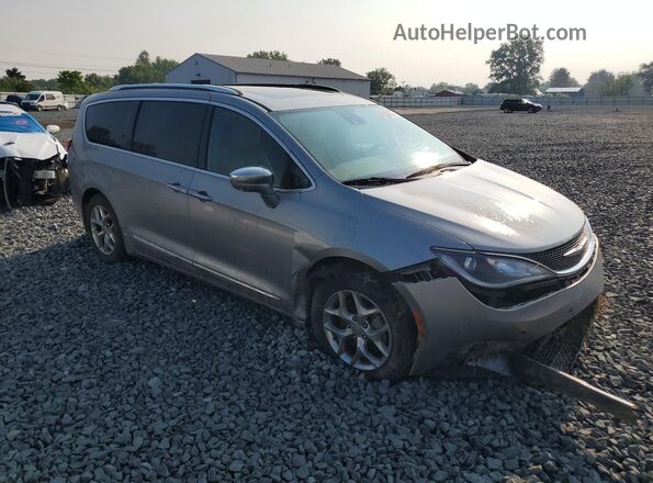 2C4RC1GG7HR553835 2017 CHRYSLER PACIFICA Серебряный Передняя правая четверть