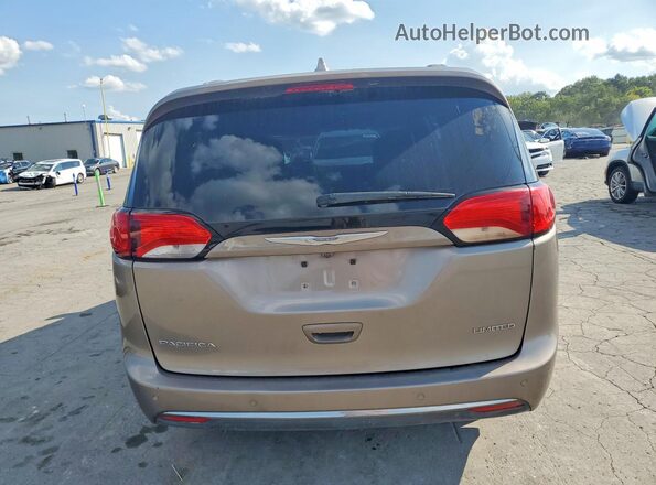 2C4RC1GG7HR770608 2017 CHRYSLER PACIFICA Beige Հետևի տեսք