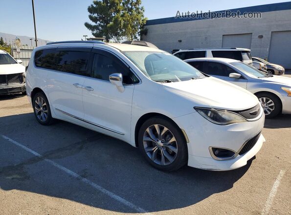 2C4RC1GG7JR334203 2018 CHRYSLER PACIFICA White Przód prawy