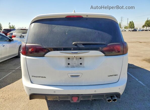 2C4RC1GG7JR334203 2018 CHRYSLER PACIFICA White Widok z tyłu