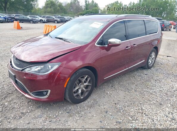 2C4RC1GG7KR577138 2019 CHRYSLER PACIFICA Красный Передняя левая четверть