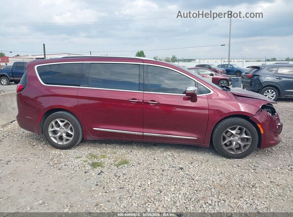 2C4RC1GG7KR577138 2019 CHRYSLER PACIFICA Красный Вид задней части салона