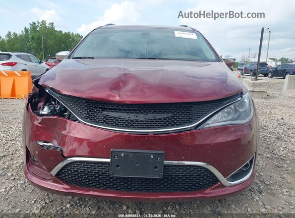 2C4RC1GG7KR577138 2019 CHRYSLER PACIFICA Красный Вид щитка приборов