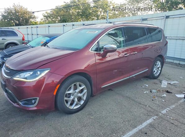 2C4RC1GG7KR720136 2019 CHRYSLER PACIFICA Темно-бордовый Задняя левая четверть