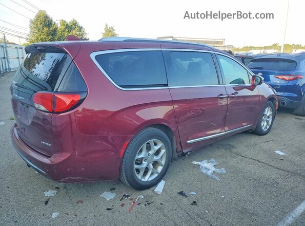 2C4RC1GG7KR720136 2019 CHRYSLER PACIFICA Темно-бордовый Вид сзади
