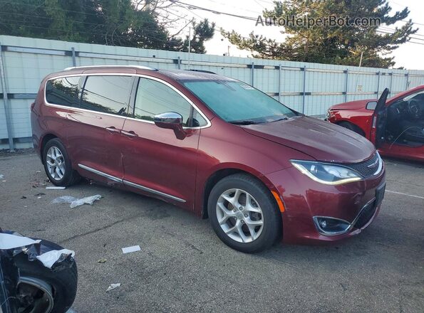 2C4RC1GG7KR720136 2019 CHRYSLER PACIFICA Темно-бордовый Вид салона спереди