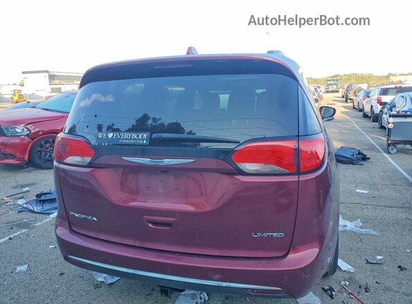 2C4RC1GG7KR720136 2019 CHRYSLER PACIFICA Темно-бордовый Вид задней части салона