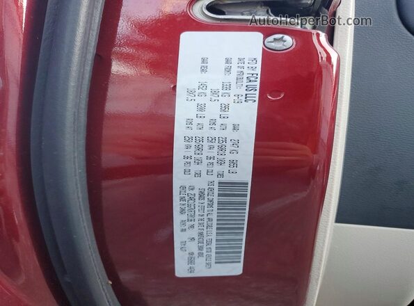 2C4RC1GG7KR720136 2019 CHRYSLER PACIFICA Темно-бордовый 
