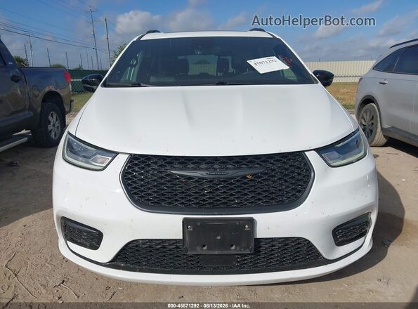 2C4RC1GG7SR561795 2025 CHRYSLER PACIFICA White ხელსაწყოთა პანელის ხედი