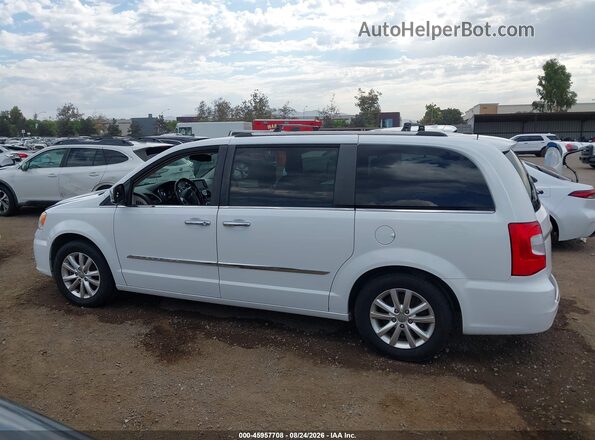 2C4RC1GG8GR261495 2016 CHRYSLER TOWN & COUNTRY White Vista interior de 360 grados