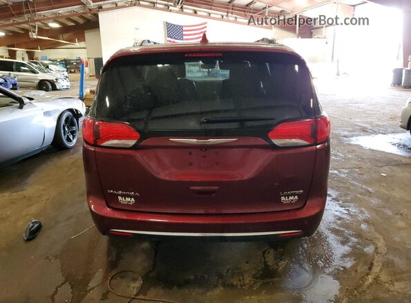 2C4RC1GG8HR517670 2017 CHRYSLER PACIFICA Burgundy Widok z tyłu